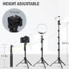 64” Tripod for Cell Phone & Camera, Phone  Holder