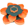 360° Rotating Snack Tray - Flower Dry Fruit Box